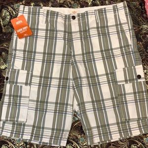 Dockers Plaid Cargo Shorts